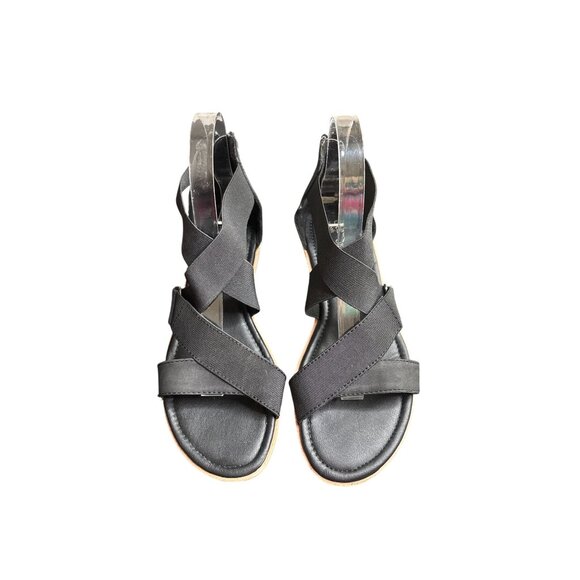 Euro Soft by Sofft Women's Black Landry Strappy Sandals Size 8 - Picture 1 of 10